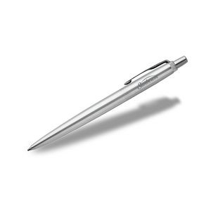 Parker® Jotter London Retractable Ballpoint Pen ( Stainless Steel Silver CT)