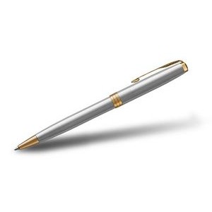 Parker® Sonnet Ballpoint Pen (Stainless Steel GT)