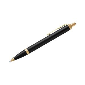 Parker® IM Retractable Ballpoint Pen (Black Lacquer GT)