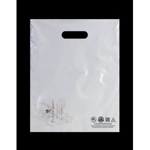 2.5 Mil OceanPoly® Die-Cut Tote Bag (12''x15'')