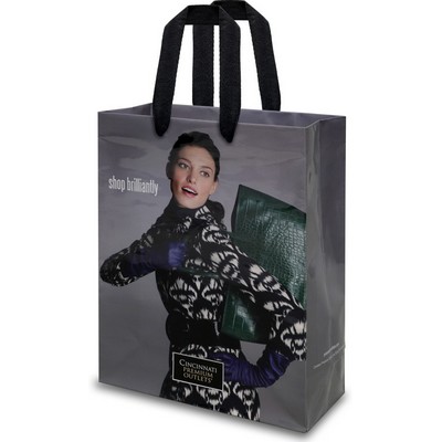 Laminated Euro-Tote Shopping Bag (10"x4.75"x13")
