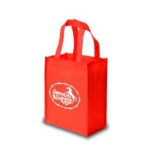 Non-Woven Polypropylene Small Tote Shopping Bag (8"x4"x10")