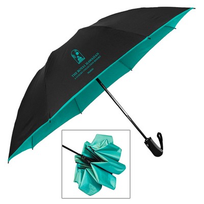 The Color Flip Inverted Folding Umbrella - Auto-Open, Reverse Auto-Closing