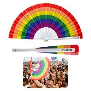 Large Rainbow Fan