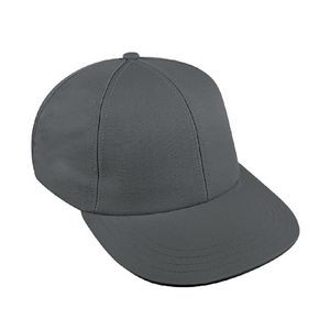 USA Made Low Style Solid Color Ripstop Cap w/Hook & Loop Closure
