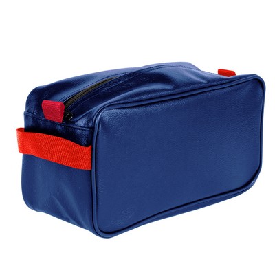 600D Polyester Cosmetic/Toiletry Dopp Case (10"x5"x4.5")