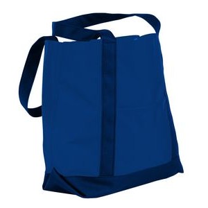 Reinforced Dyed Duck Canvas Boat Tote (17