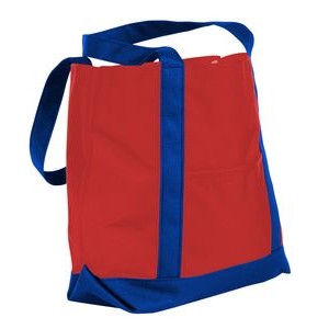 Reinforced Dyed Duck Canvas Boat Tote (14