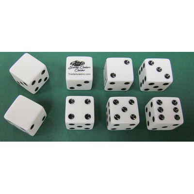 Dice w/Drilled and Filled Spots