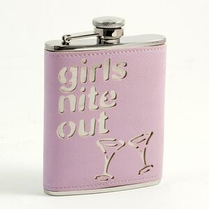 6 Oz. Stainless "Girls Nite Out" Flask