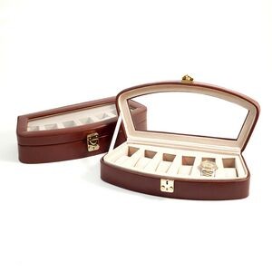Watch Box - Brown Leather