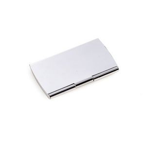 Business Card Case - Silver plated
