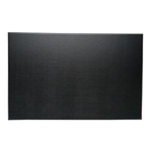 Desk Pad - Black Leather
