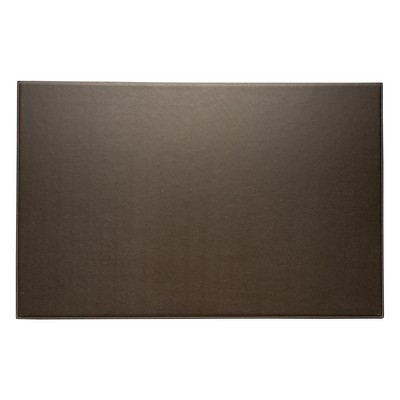 Leather Desk Pad - Brown Leather