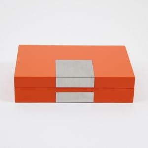 Lacquered Box - Orange