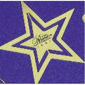 Stock Brass Lacquered Star Ornament
