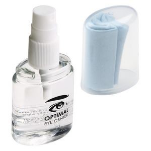 Lens Spray Cleaner with Microfiber Cloth