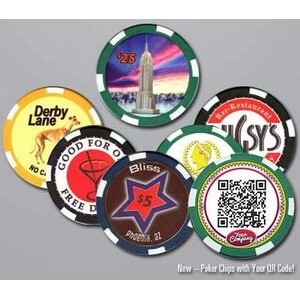 10 Gram Ceramic Poker/ Casino Chips
