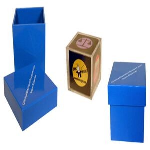 Mind-Reading Cube in Box Trick/ Custom Box Top & Custom Cube