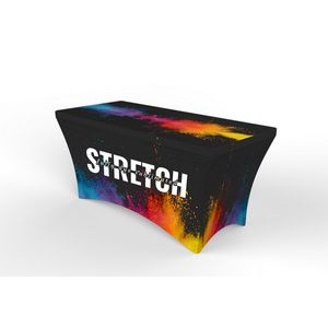 4' Stretch Table Cover @ 42"H - Fully Dye Sublimated