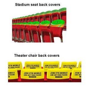 Stadium/Theater Seat Back Covers