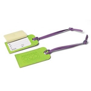 Euro Luggage Tag with ID/Business Card Holder