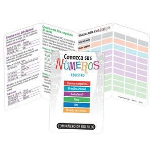 Know Your Numbers Recorder Pocket Pal Spanish Language - Personalized