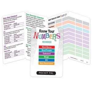 Know Your Numbers Recorder Pocket Pal - Personalized