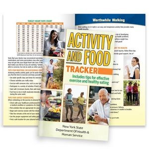 Activity & Food Tracker Journal- Personalized