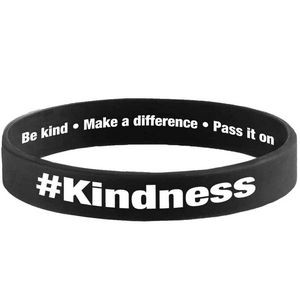 #Kindness 2-Sided Silicone Bracelet