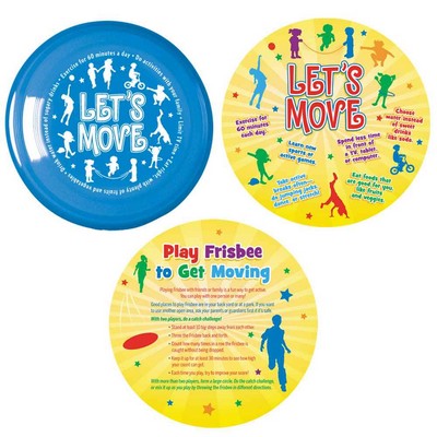 Let's Move! Flyer Disc & Educational Card