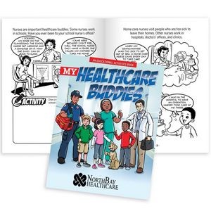 My Healthcare Buddies Educational Activities Book - Personalized