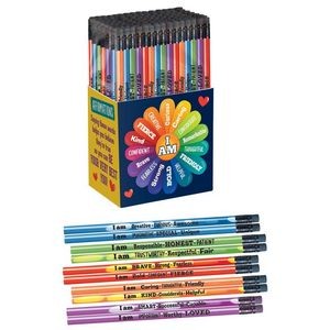 Positive Affirmations Assorted Pencil Collection (Box of 150)