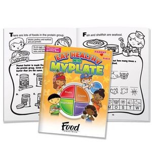 Eat Healthy With MyPlate Parent-Child Activities Book - Personalized