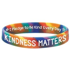 Kindness Matters 2-Sided Silicone Bracelet