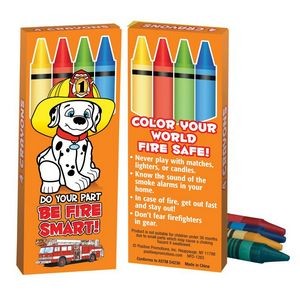 Do Your Part, Be Fire Smart! Non-Toxic Crayons