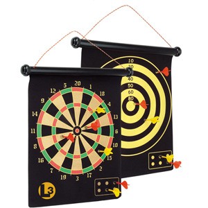 2-Sided Magnetic Dartboard