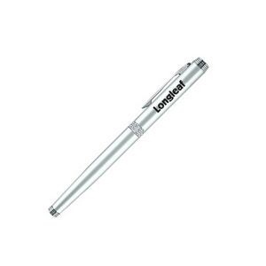 Orion Aluminum Rollerball Pen w/ Diamond Cut Middle Ring (Engraving)