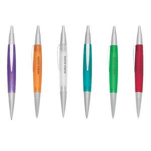 Avalon Push Action Ballpoint Pen w/Pointed Ends