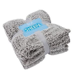 Plush Frosted 50 X 60 Sherpa Blanket