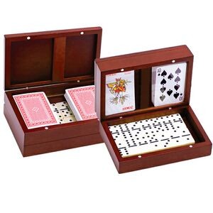 Playing Card w/Domino Set