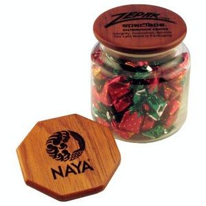 16 Oz. Candy Jar w/Wooden Lid
