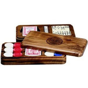 Wood Poker Game Box
