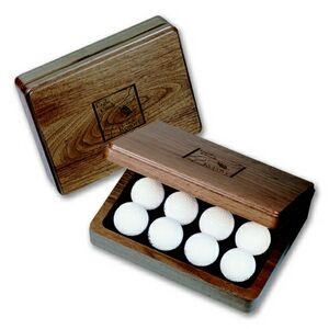 12 Golf Ball Wood Box