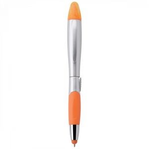 Blossom-Stylus 3-In-1 Ballpoint Pen/Highlighter/Stylus