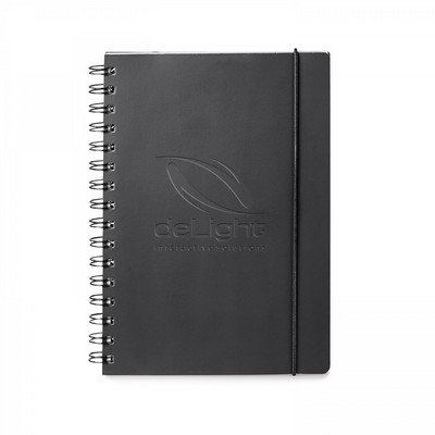 Giuseppe Di Natale Spiral Bound Leather Journal