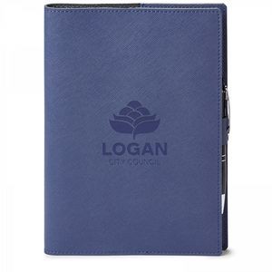 Genuine Leather Refillable Journal Combo