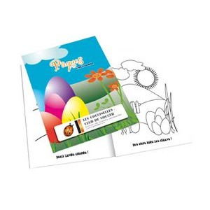 Easter Coloring Book w/Stock Cover & Stock Coloring Images