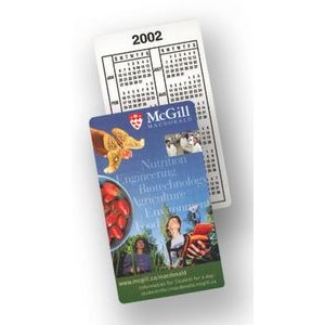 Card Stock Calendar Card (2"x3 1/2")