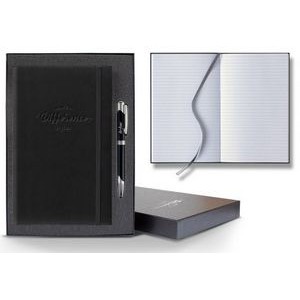 Castelli Tucson Banded Medio Lined White Page Journal Gift Set